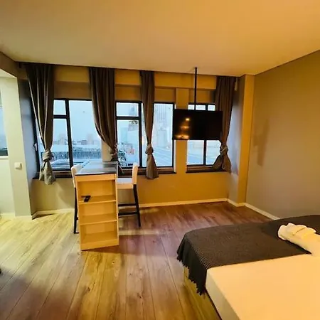 Apartamento T0- 2d Perfeito Para 2. Daire *